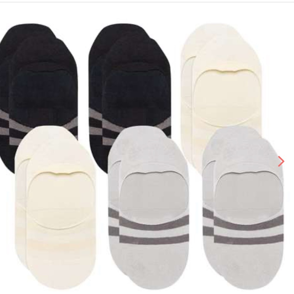 TOMS
Women's Ultimate No Show - Solid 6 Pack Socks - Brand New